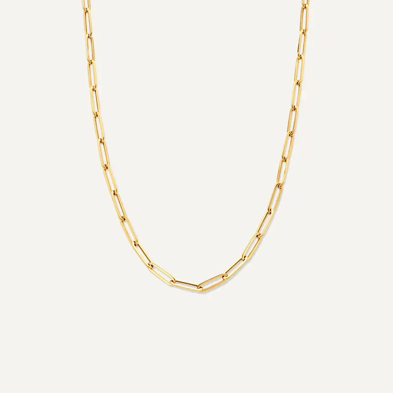 Paperclip Chain Necklace