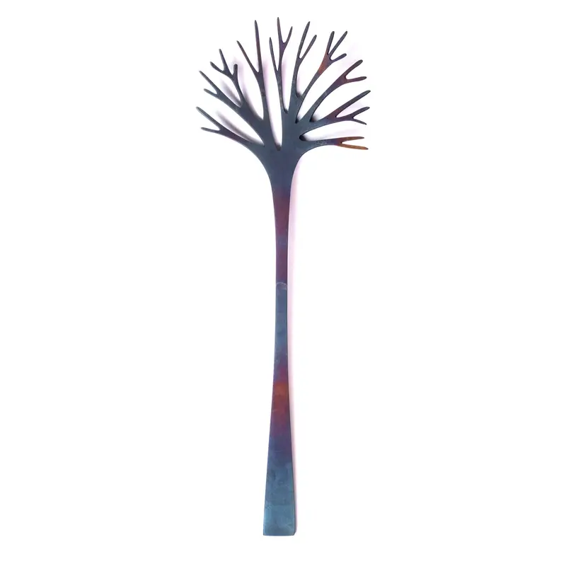 pasta server velvet steel
