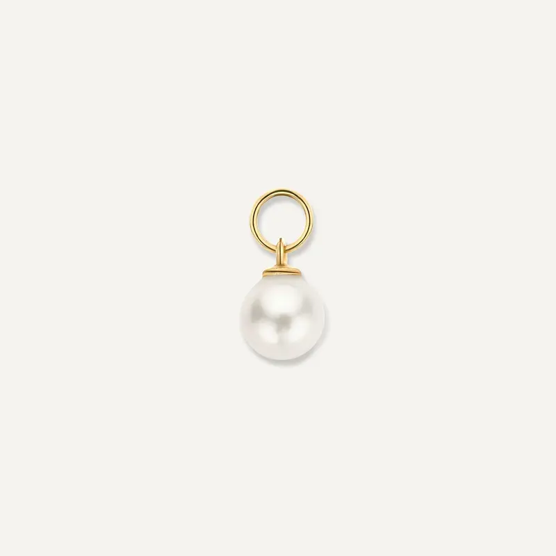 Pearl Hoop Charm