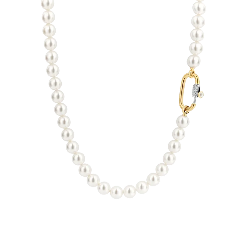 Pearl Necklace with chain