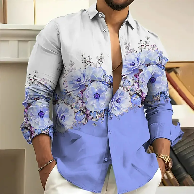 Plus-Size-Herbst-Resort-Mode-Knöpfe