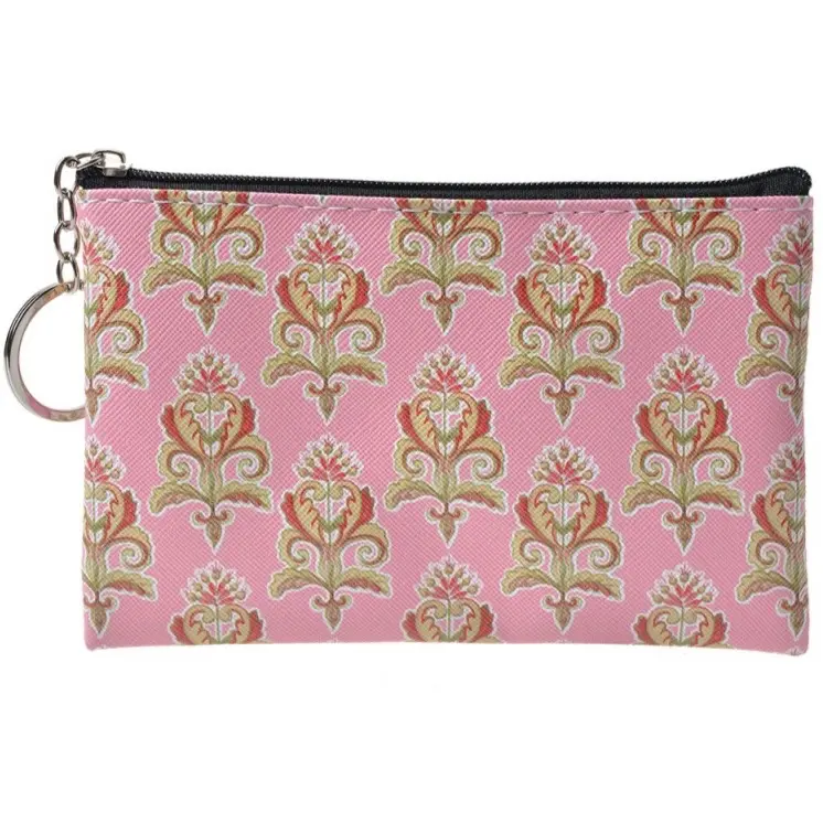 Portemonnee Bohemian roze 10x15cm