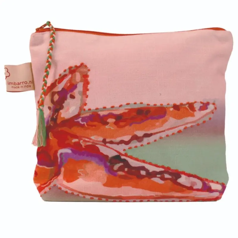 Pouch Starfish 20x24cm
