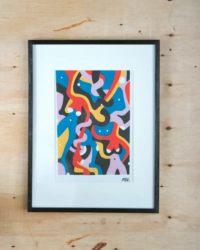 Print A4 Naakte Vrouwen - Anka Pelgrom