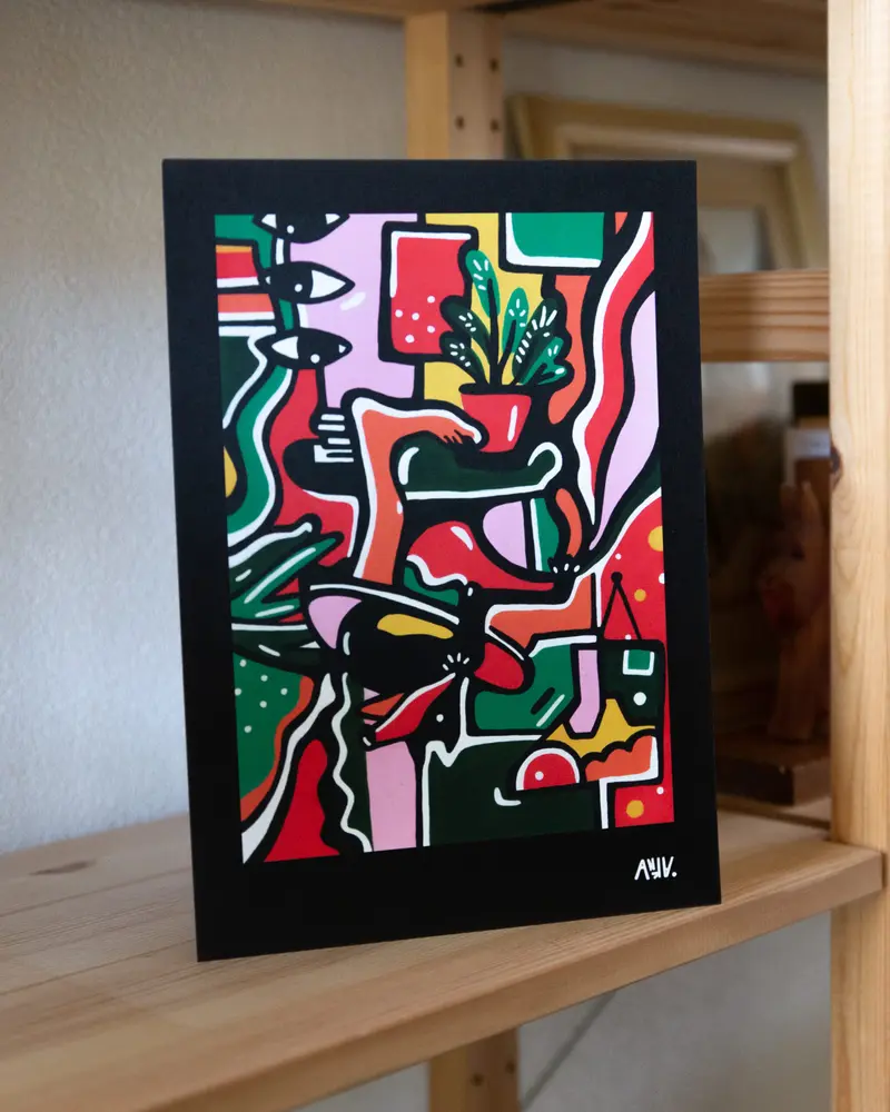 Print A4 Op de kop - Anka Pelgrom