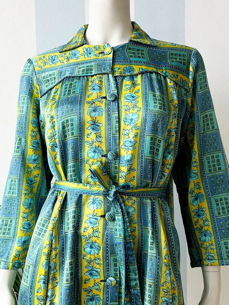 Print robe manteau