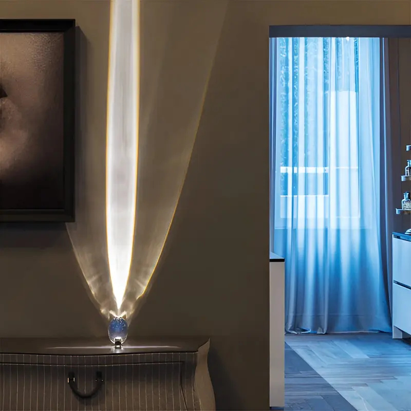 Prismatische Projektionslampe mit LED – Lunara