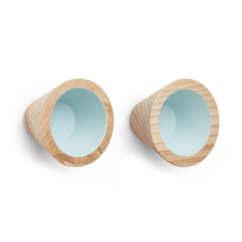 Pui Design Toot Wandhaken Set/2 | Lichtblauw