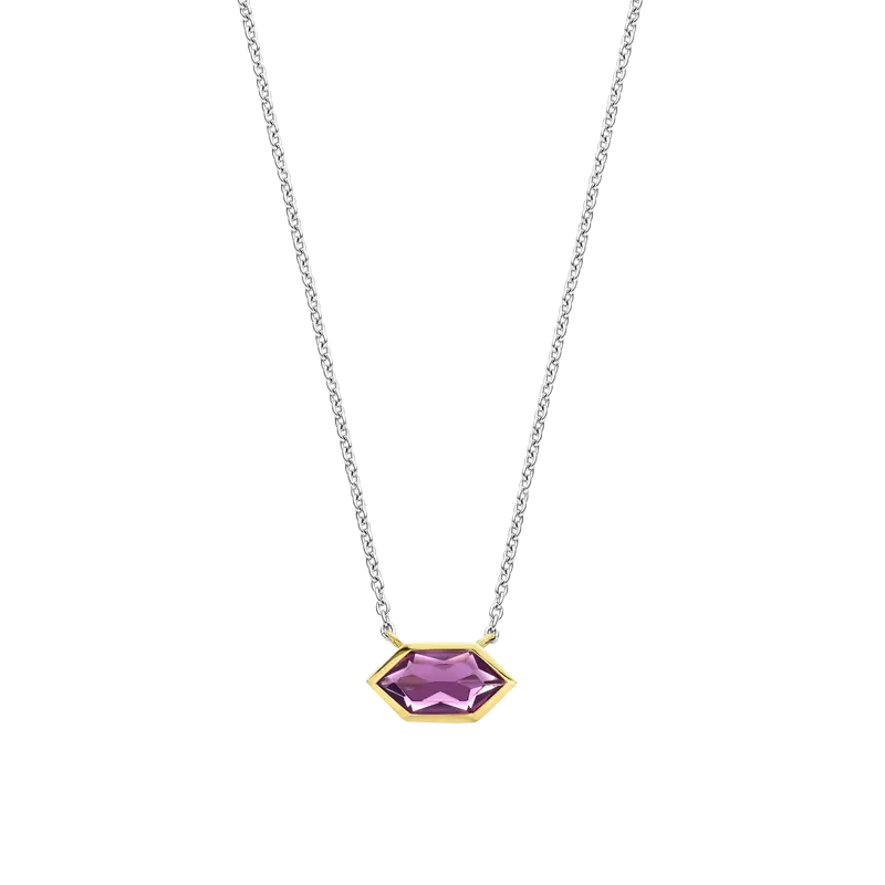 Purple Gem Necklace