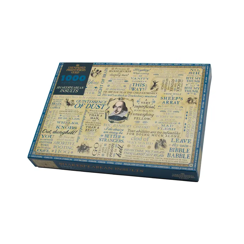 Puzzel Shakespearean Insults | The Unemployed Philosophers Guild | 1000pcs