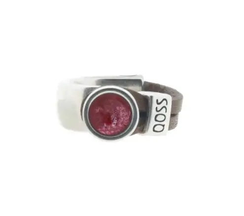 Qoss Gwen ring zilver 19 XL