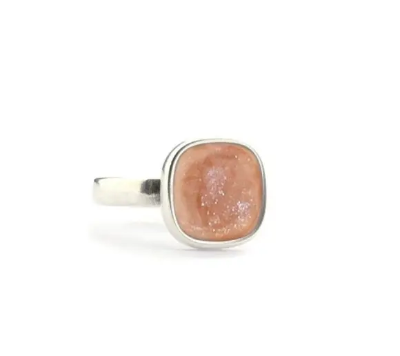 Qoss lena ring 17 m zilver