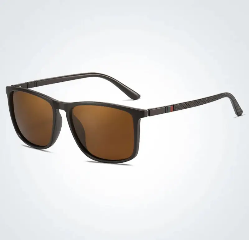 Quadratische Luxus-Polarisierte Sonnenbrille für Sommer 2025
