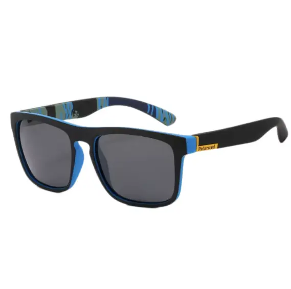 Quadratische Retro-Sonnenbrille mit polarisierten Gläsern für Sommer 2025
