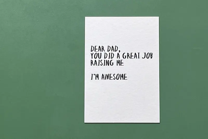 Quoteprent | Dear dad