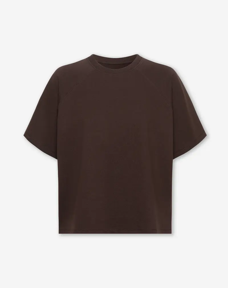 RAGLAN SHORT SLEEVE SWEAT TOP BRUIN