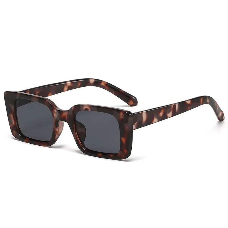 Rechteckige Retro-Sonnenbrille für Sommer 2025