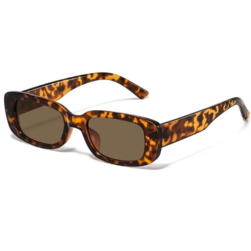 Rechteckige Retro Y2K Sonnenbrille für Sommer 2026 - Aria