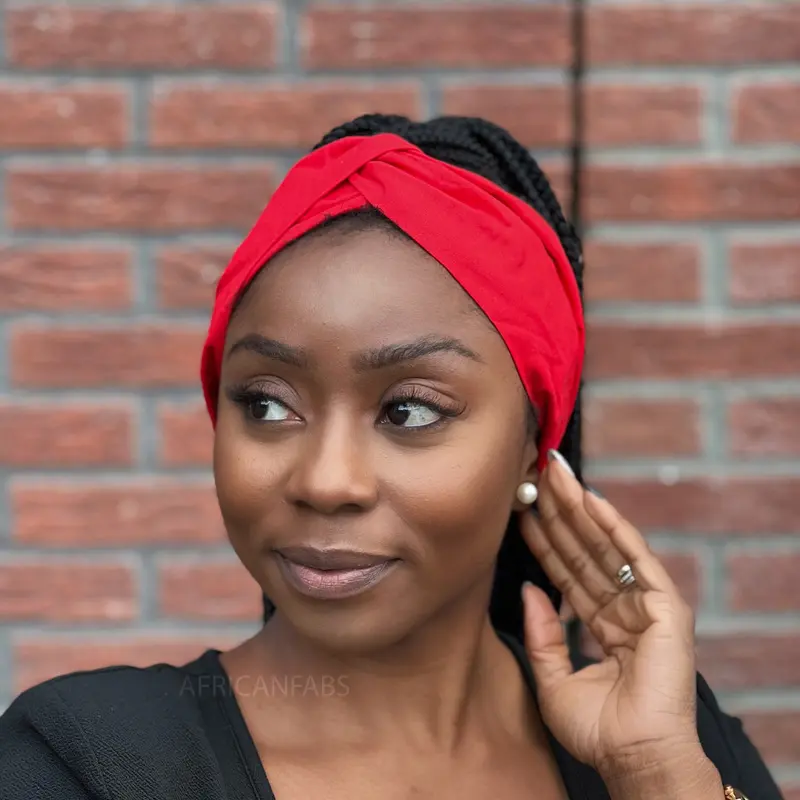 Red Twist  Headband - Adults - Hair Accessories