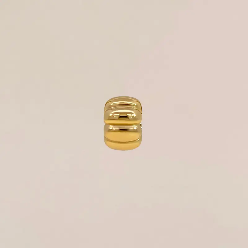 Ribbed Bead Charm