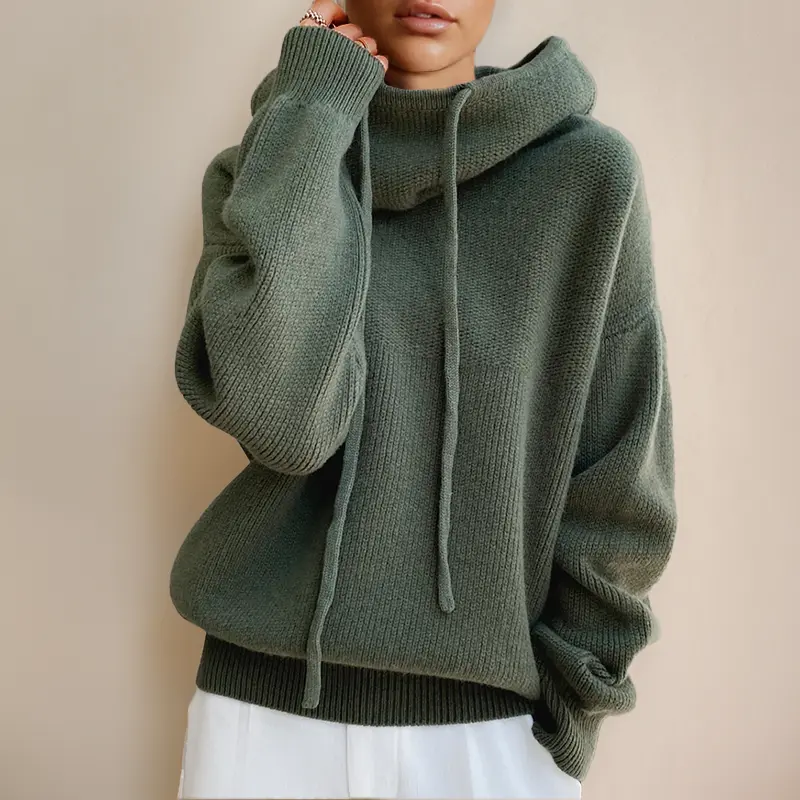 Rollkragenpullover aus Merinowolle – Amira Herbstedition