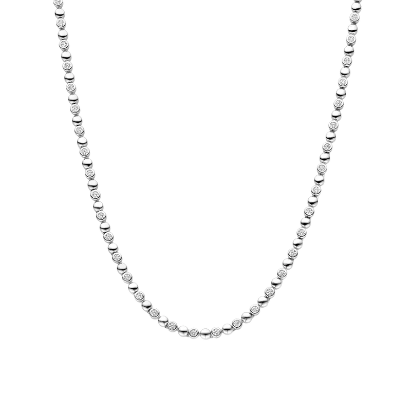 Round Zirconia Necklace