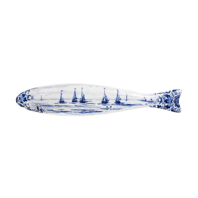 Royal Delft Blue Herring | Haring Porselein | Mesdag's Fleet