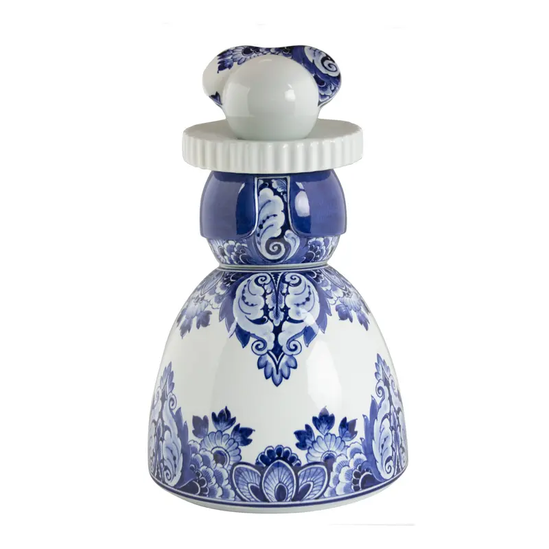 Royal Delft Proud Mary | Beeld Flower | Handgeschilderd