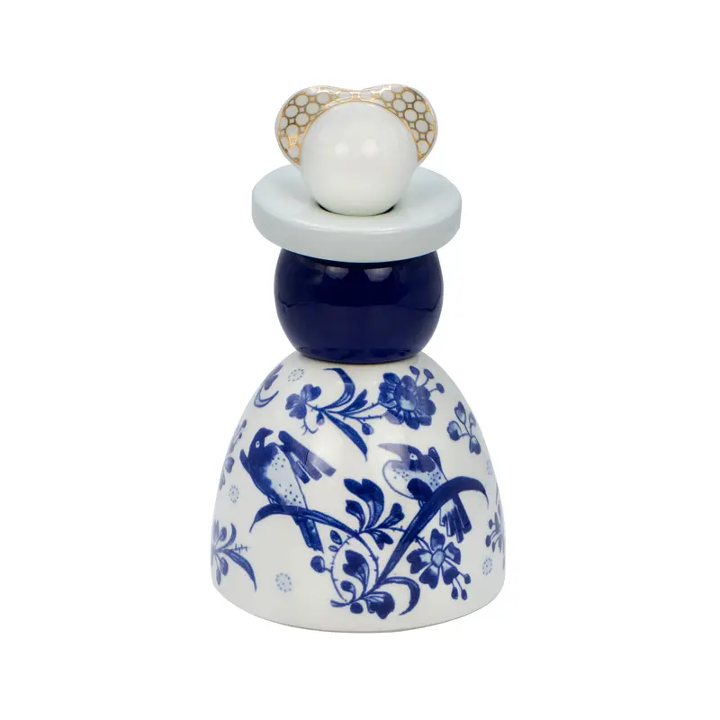 Royal Delft Proud Mary | Beeldje Astonia Gold | Delfts Blauw