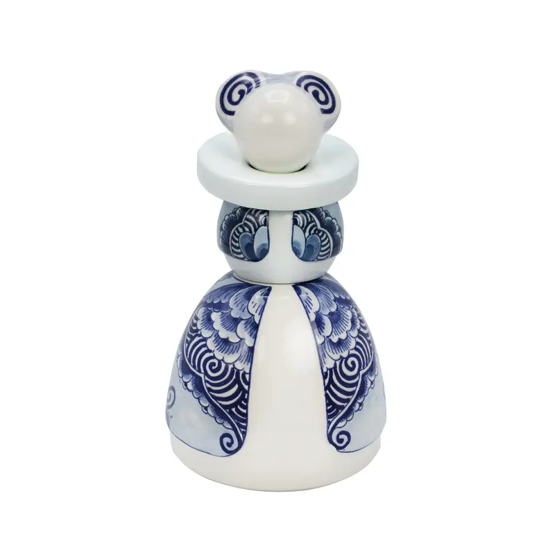 Royal Delft Proud Mary | Beeldje Victoria | Delfts Blauw