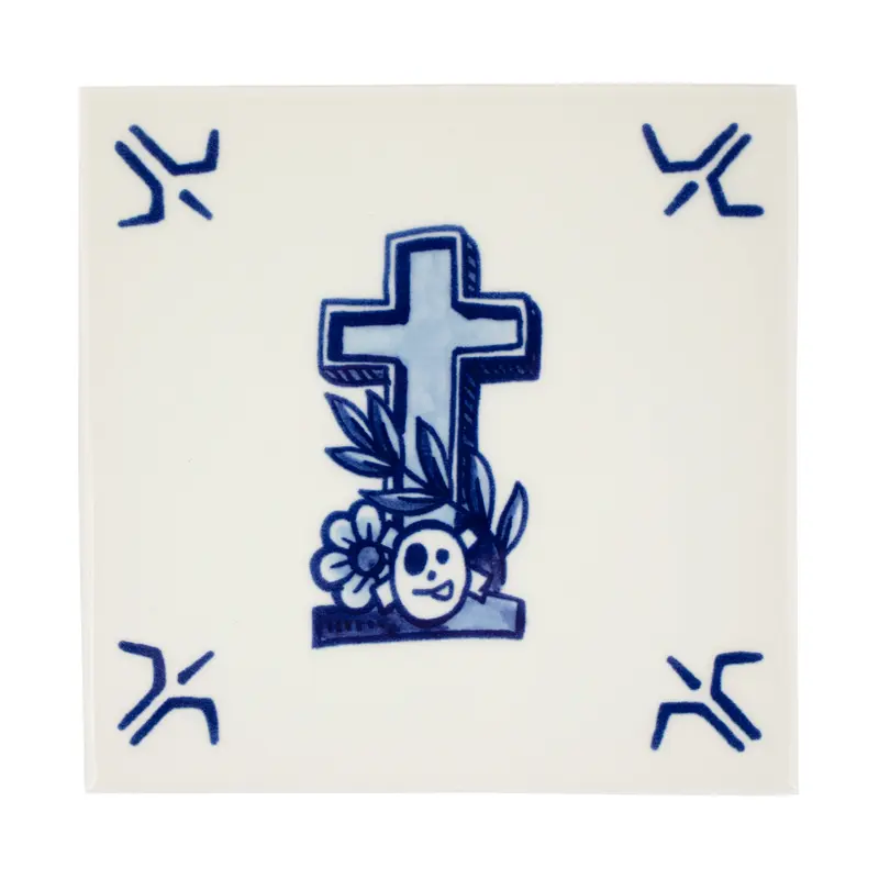 Royal Delft x Schiffmacher Tegel Faith Porselein | Delfts Blauw