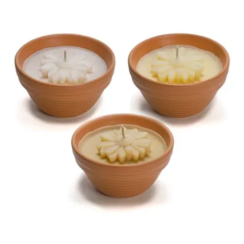 Rustik lys flower bowl sunflower indoor 1st
