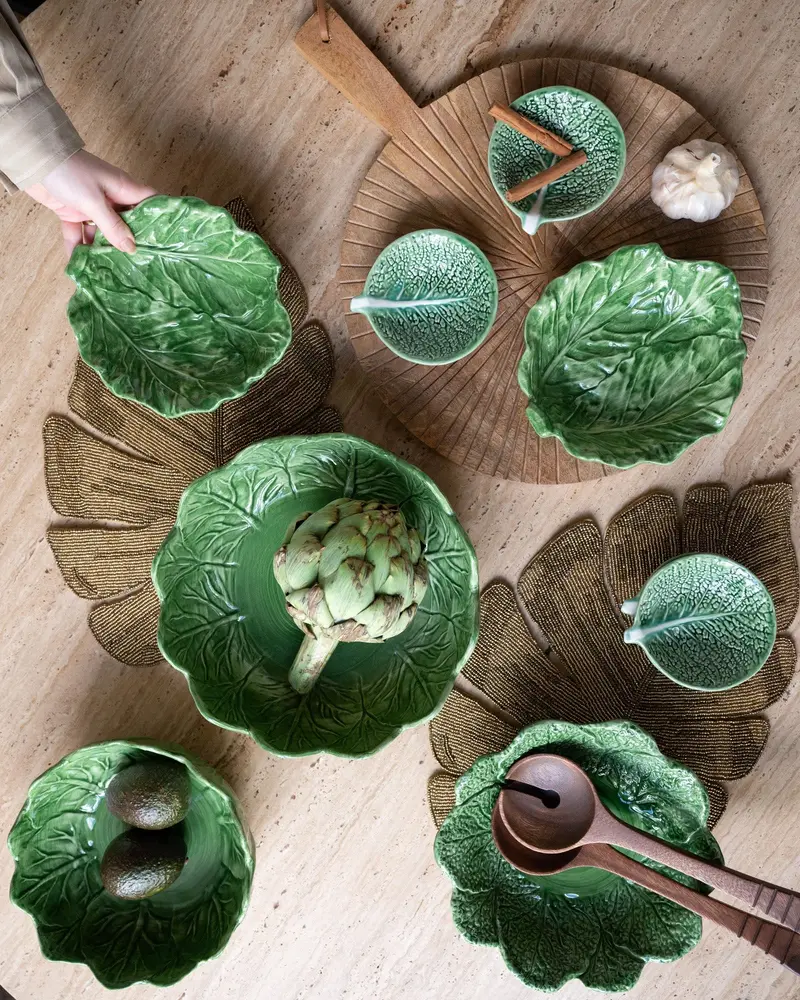Saladeschaal Blad Groen