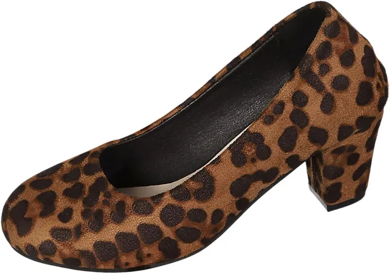 Samt Pumps mit Leopardenmuster – Clara Oktoberfest 2025