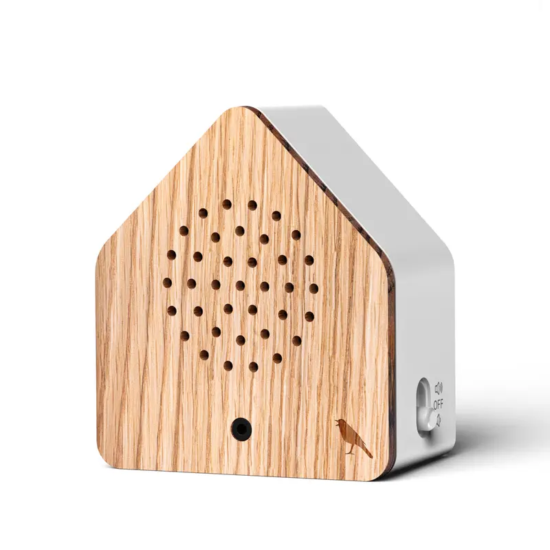Satellitebox Nachtegaal Eiken | Vogelgeluiden Huisje | Relaxound