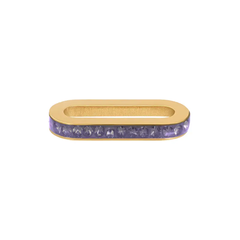 Schakel Zirconia Tanzanite - iXXXi Connect - 1,4 cm