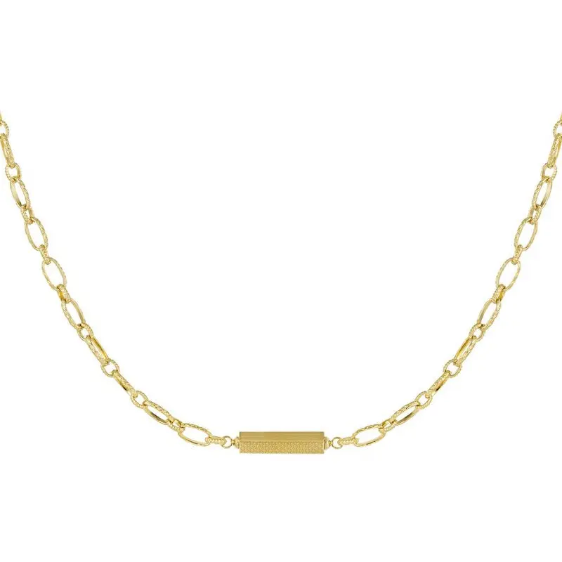 Schakelketting met Bedel Charm goud
