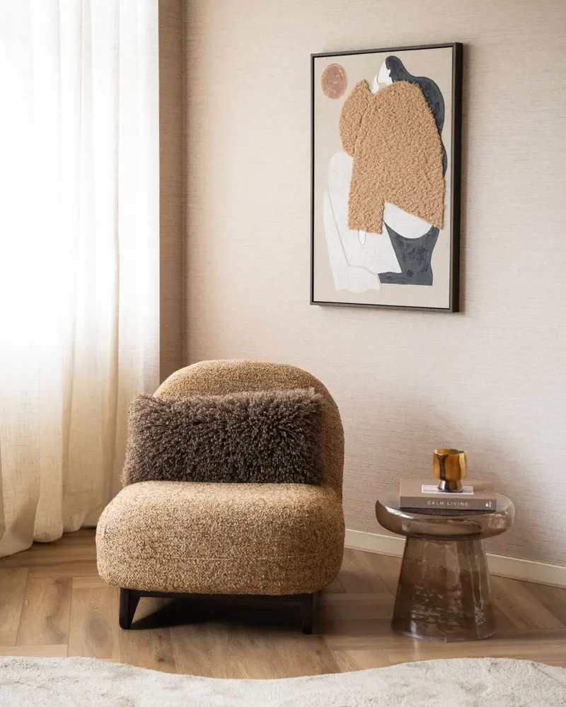 Schilderij Desert Muse Wol