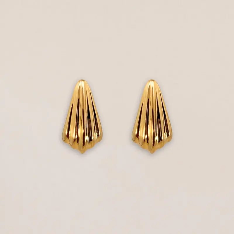Sculpted Shell Earrings