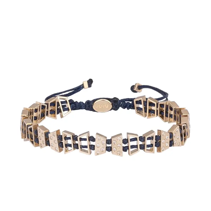Sea Sparkle gouden armband met diamanten stenen