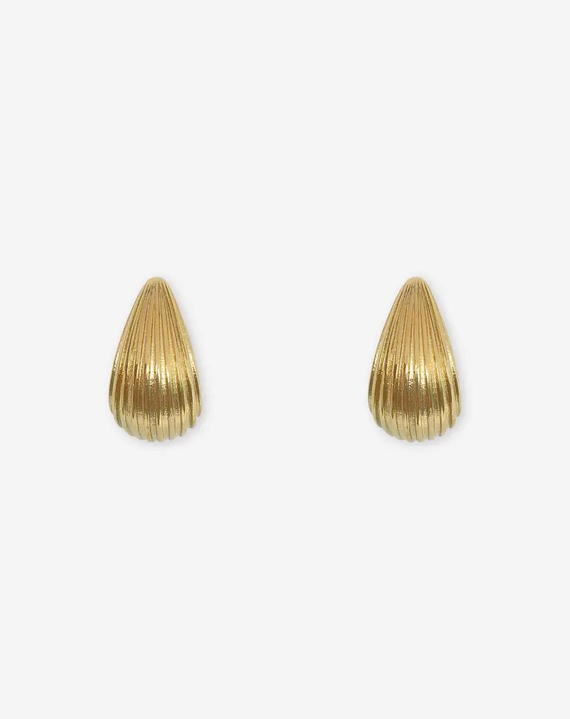 SEASHELL TEARDROP EARRINGS