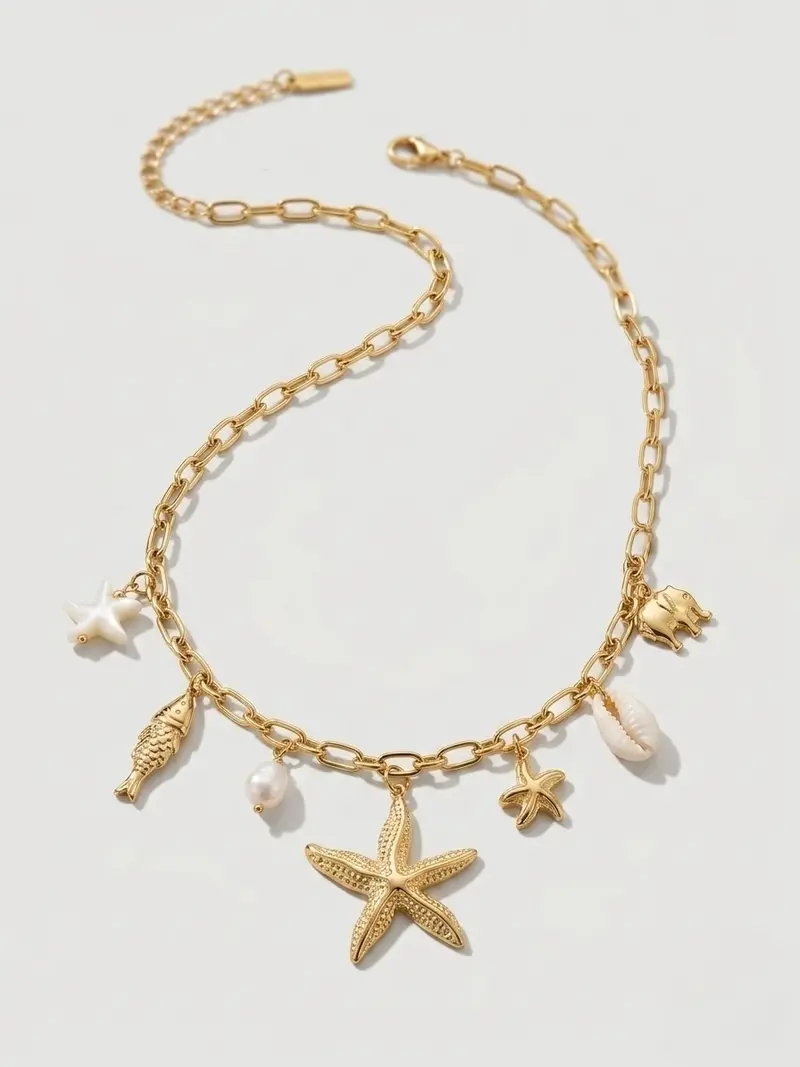 Seastar Charm Necklace