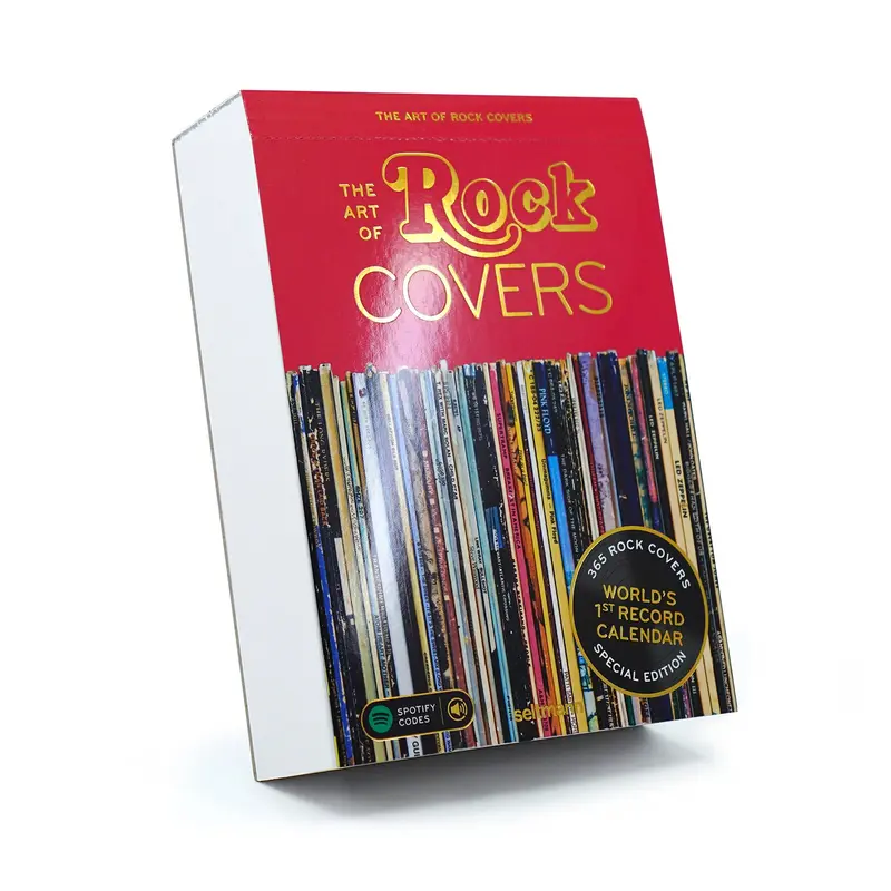 Seltmann Scheurkalender Jaarloos Vinyl | The Art of rock Covers