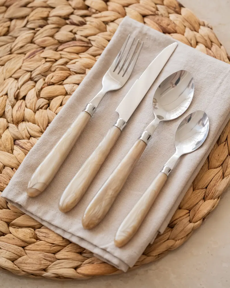 SET OF 24 - Bestekset Pearl