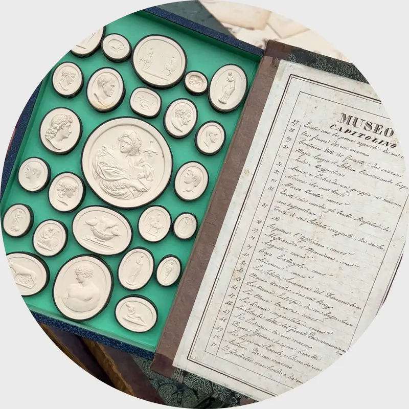 Set of Eleven āLiberotti Impronteā Plaster Casting Books by Giovanni Liberotti