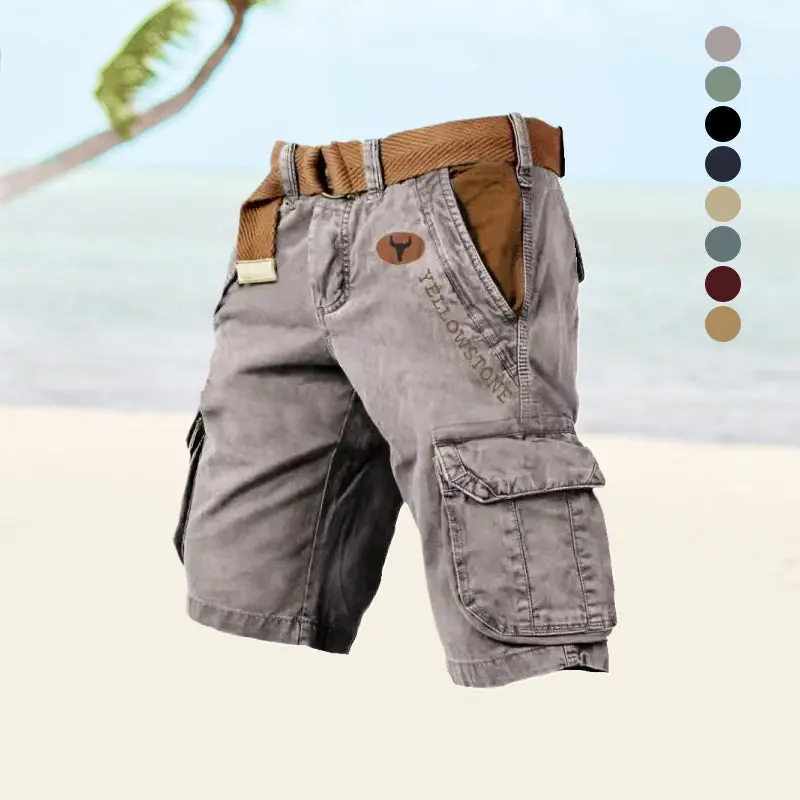 Shorts für Herren Richard | Cargo-Shorts mit mehreren Taschen für Sommer 2025