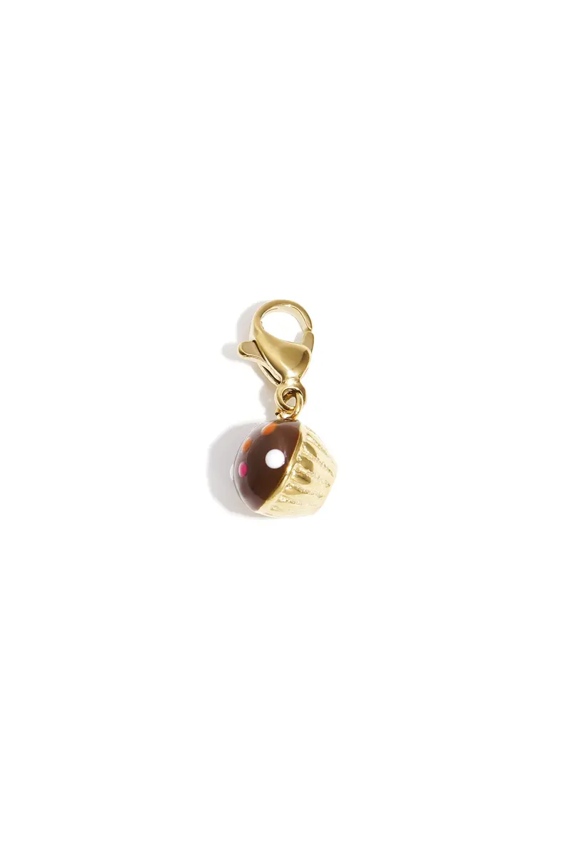 Sieraden bedel - Cupcake