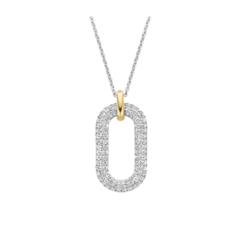 Signature Open Zirconia Necklace