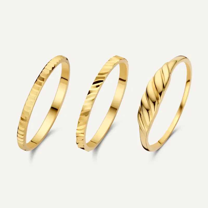 Silhouettes Rings Set