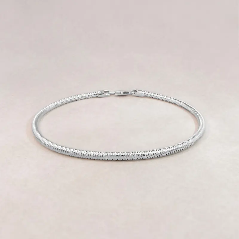 Silver Snake Bracelet